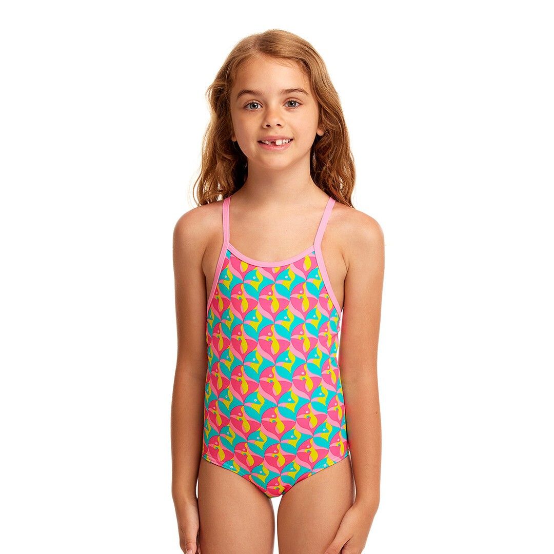 Funkita Girls- Printed One Piece- Foxy Friends