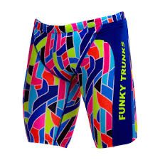 Funky Trunks - Boys Training Jammers - Fault Lines