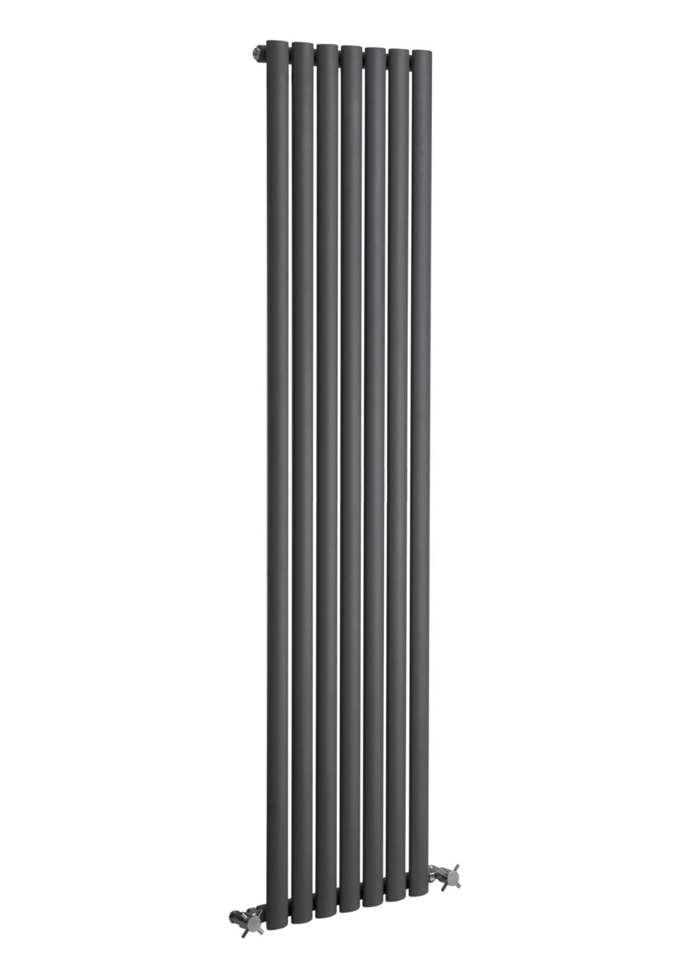 Reina Coneva Designer Radiator, Anthracite - 1800mm x 510mm