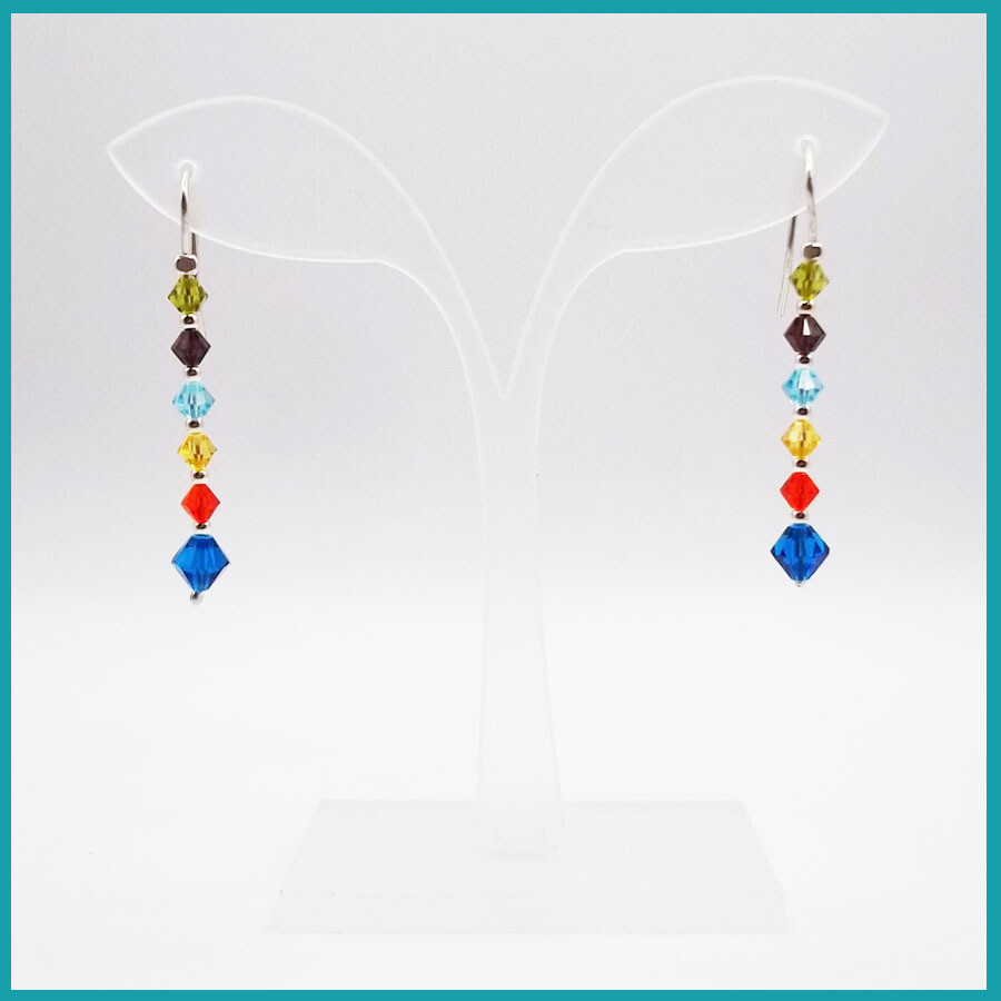 Aretes Arcoiris