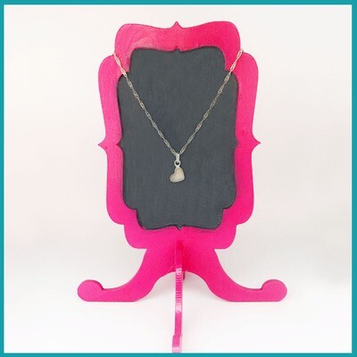 Cadena de #Corazoncito 2 ch, plata