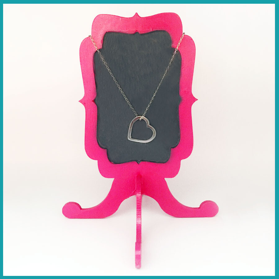 Cadena de #Corazón 1G, plata