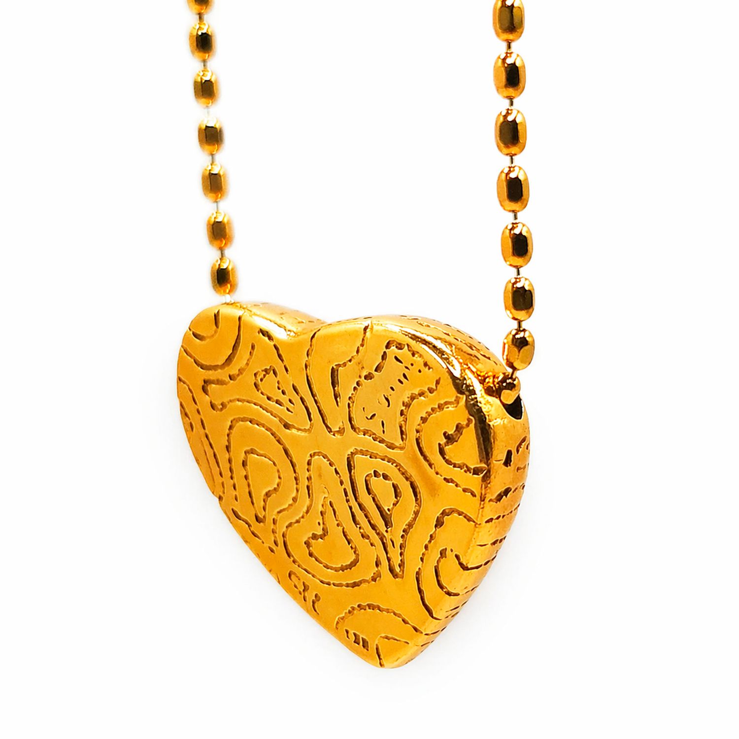 Collar Corazón de alebrije