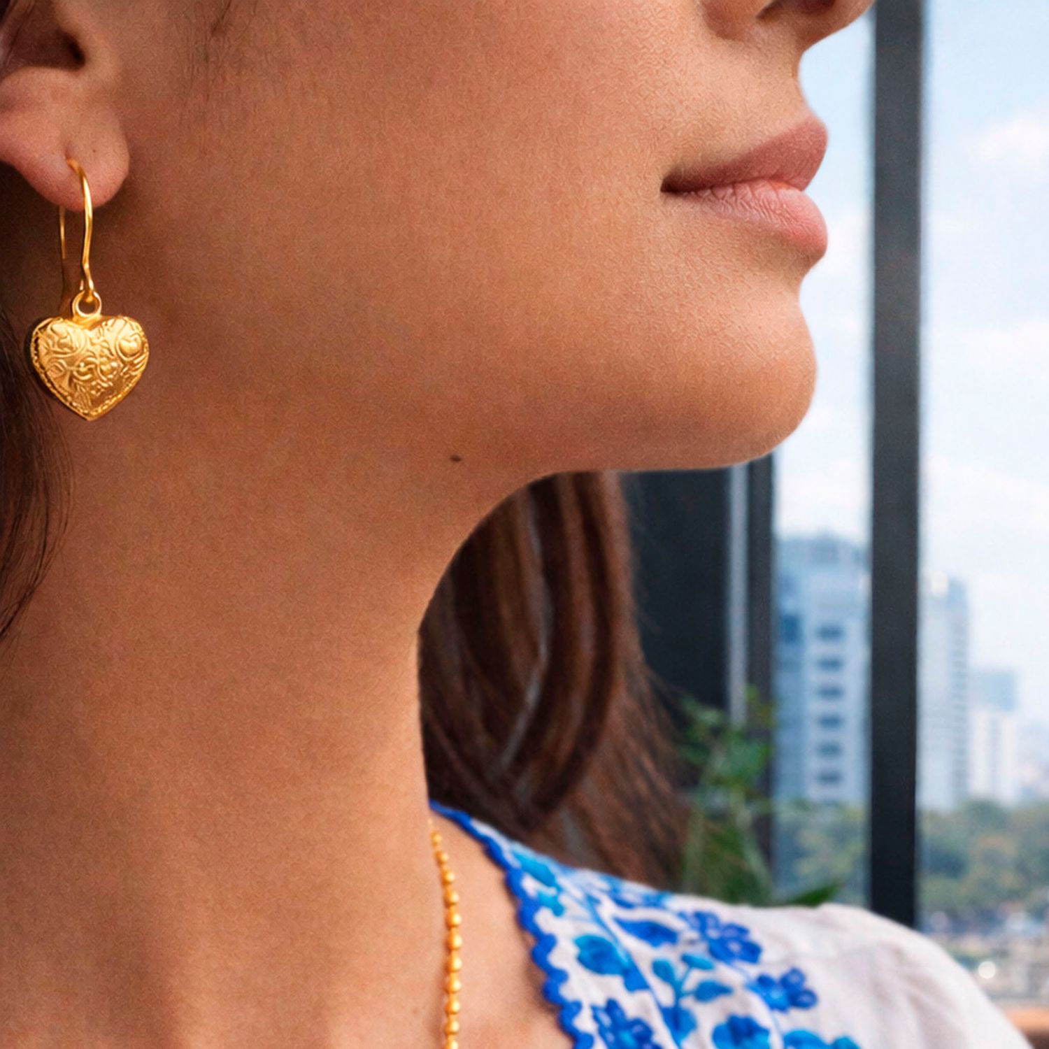 Aretes Corazón de alebrije