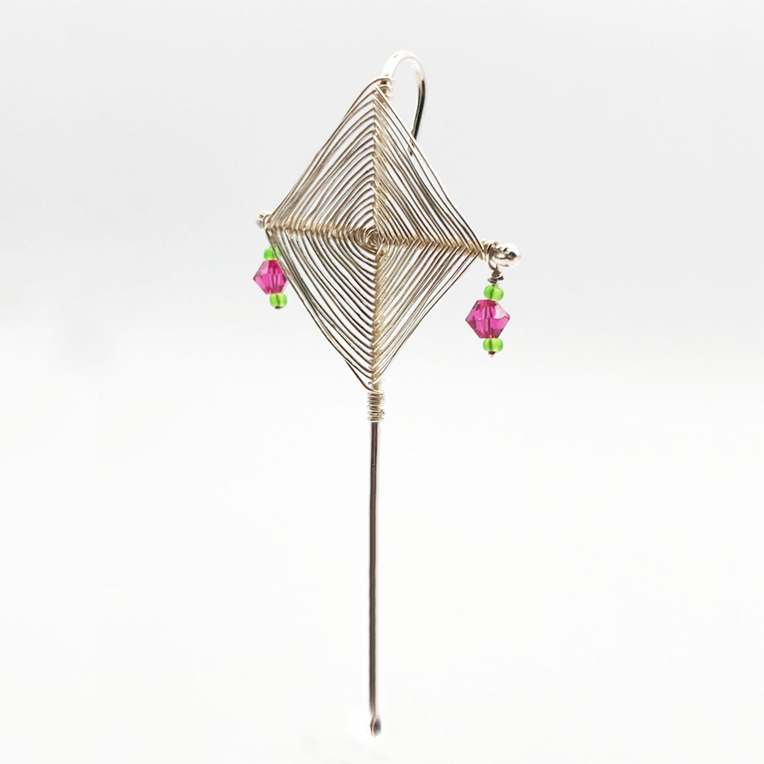 Arete flotante Ojo de Dios