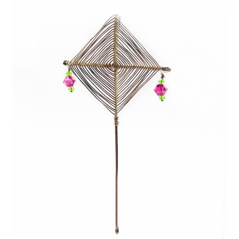 Arete flotante Ojo de Dios