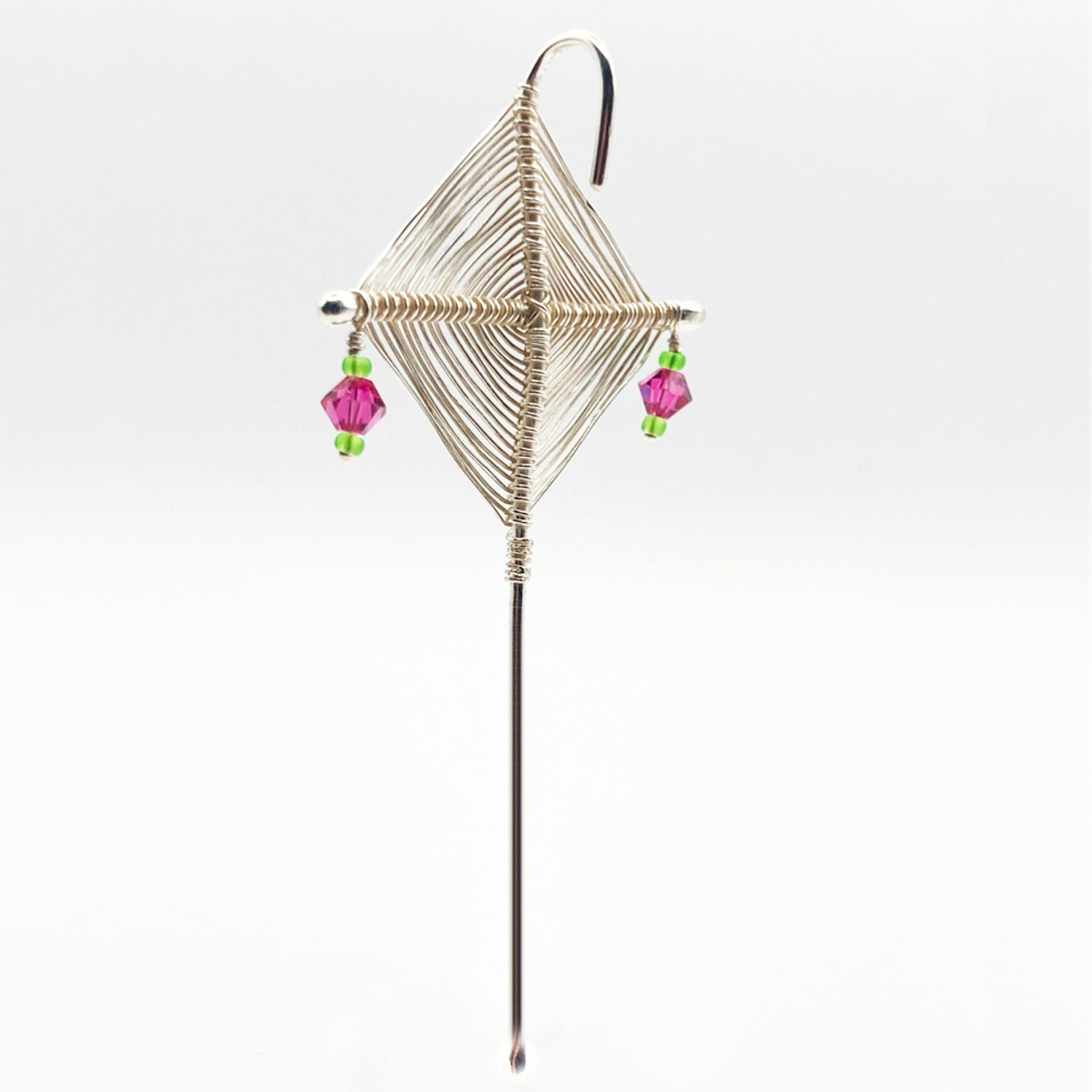 Arete flotante Ojo de Dios