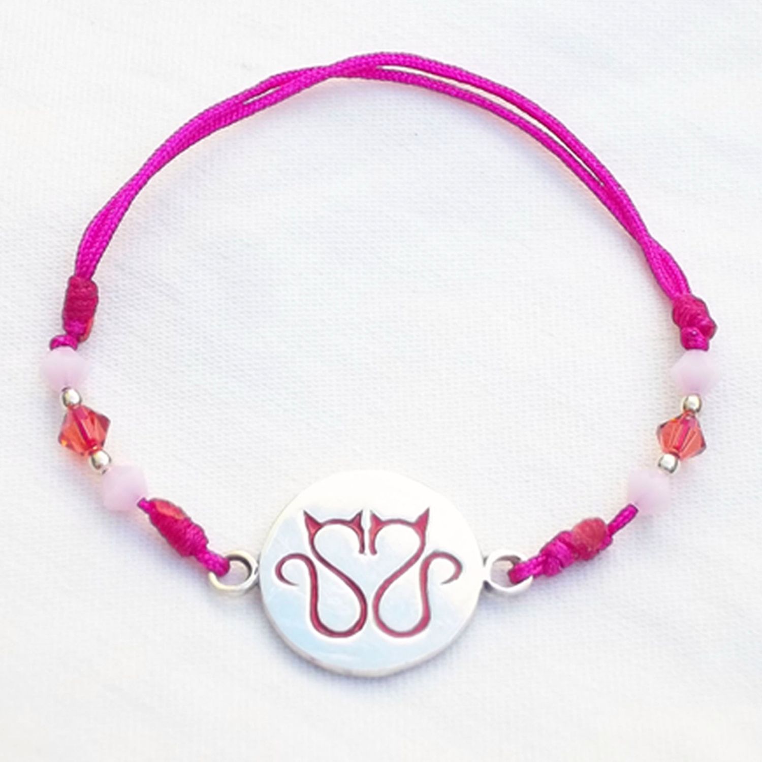 Pulsera Gatitos Enamorados