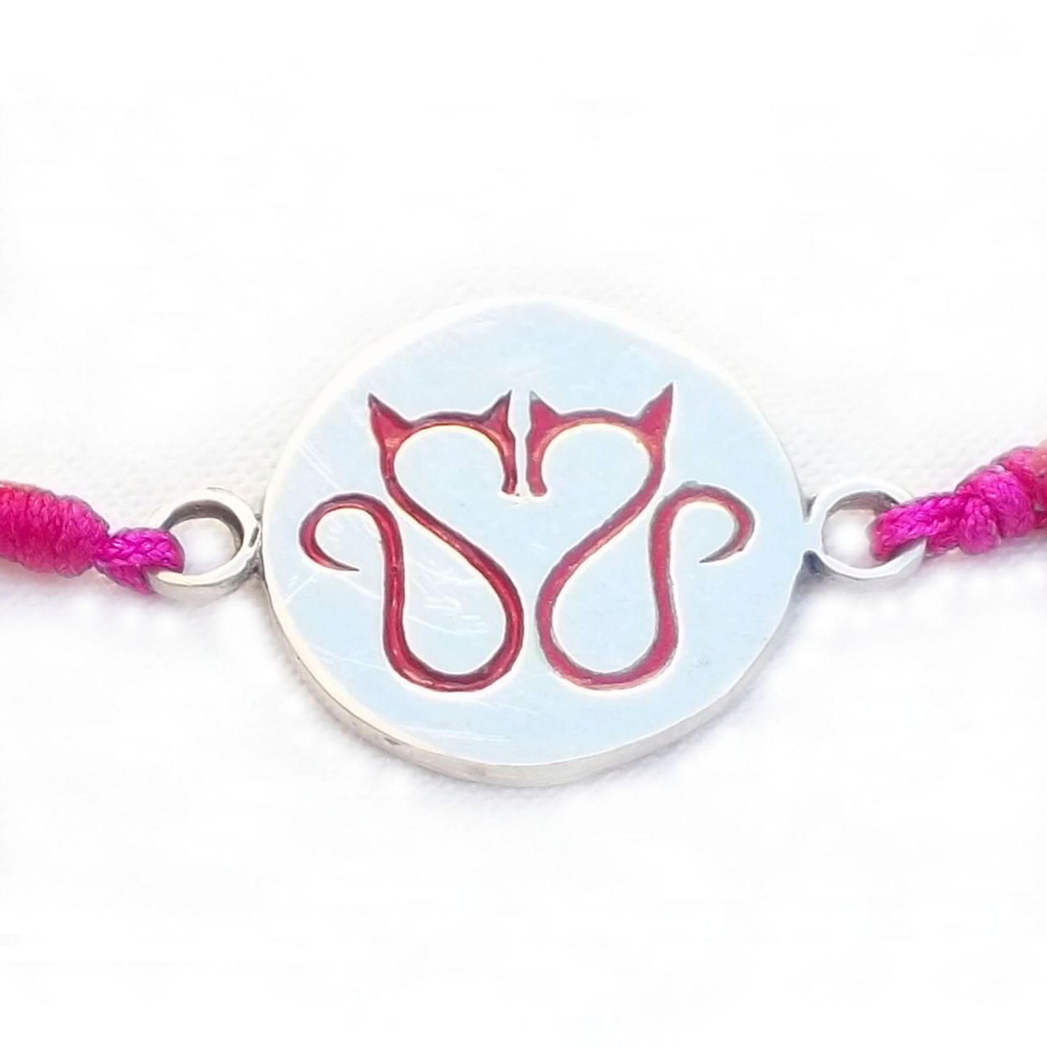 Pulsera Gatitos Enamorados