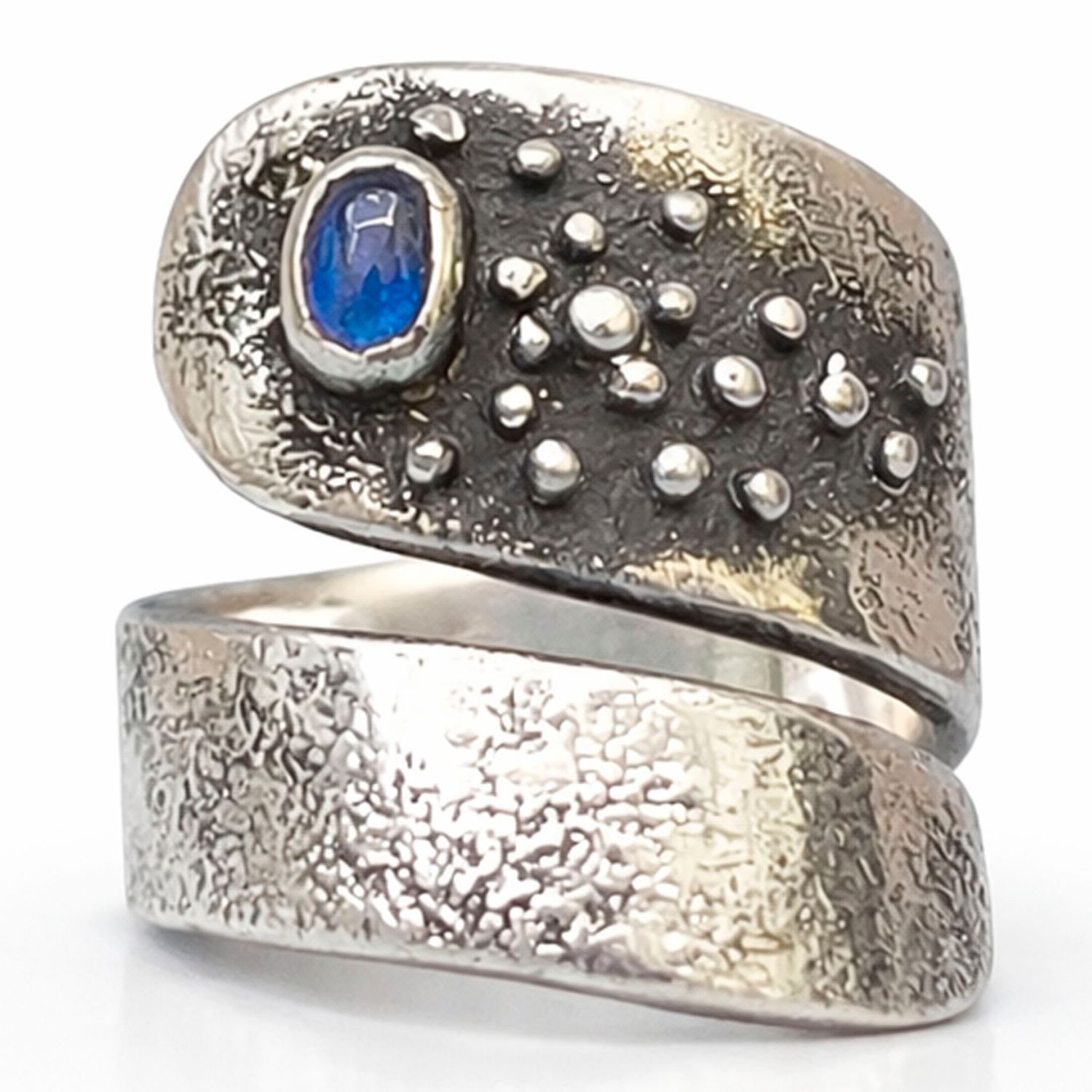 Anillo Compromiso Zafiro