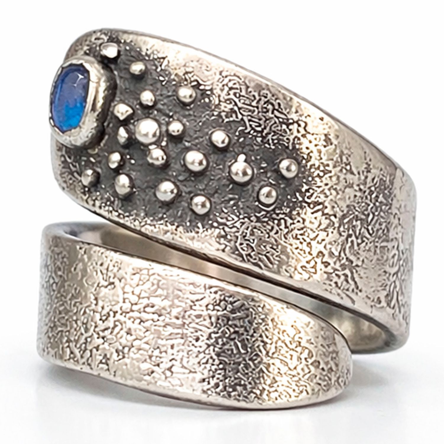 Anillo Compromiso Zafiro