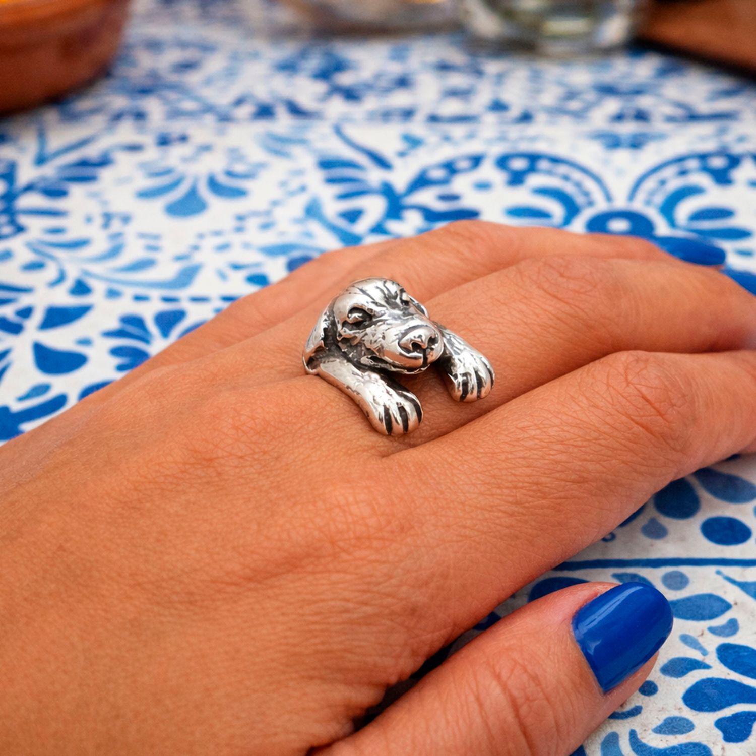 Anillo Perrito Cocker