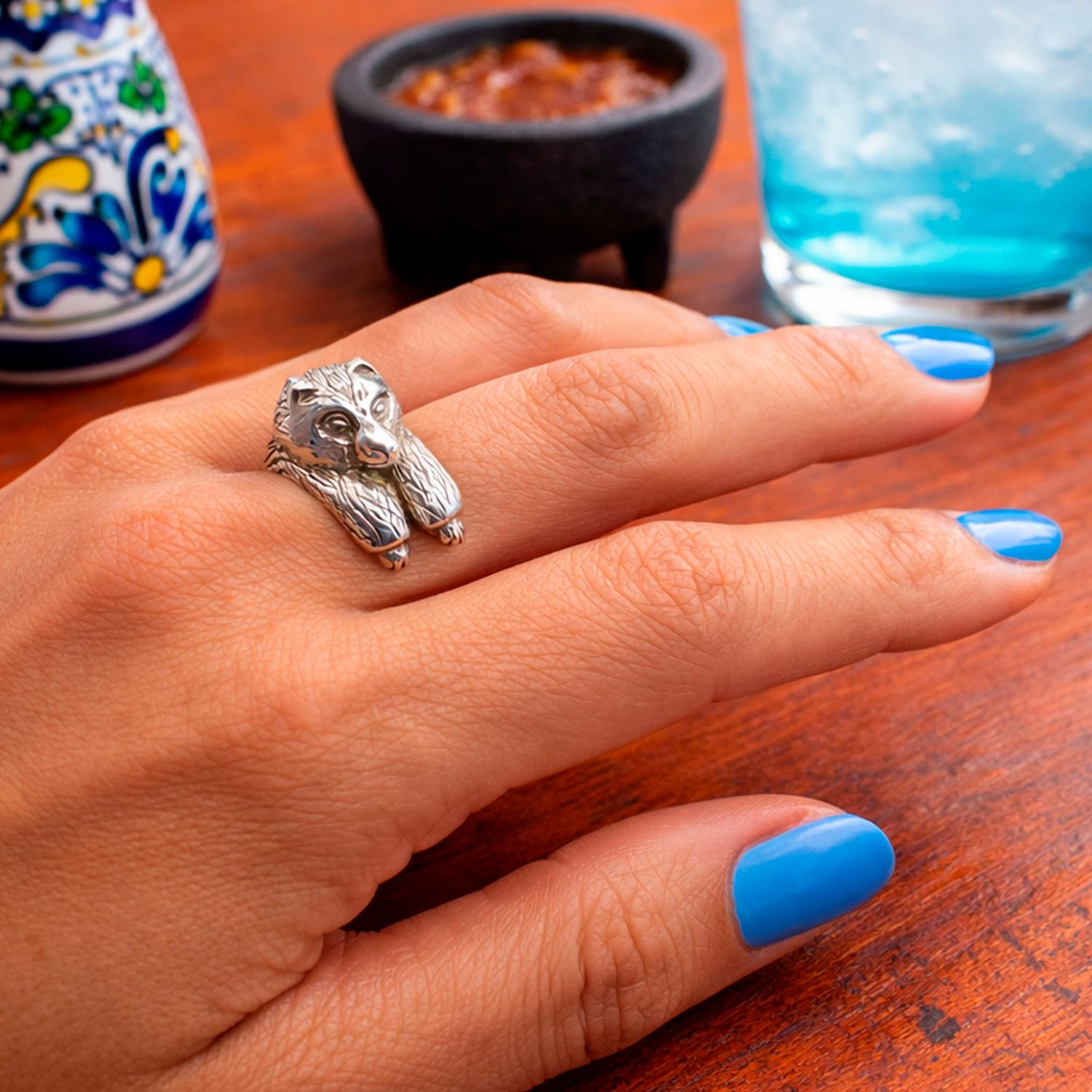Anillo Perrito Pomerania