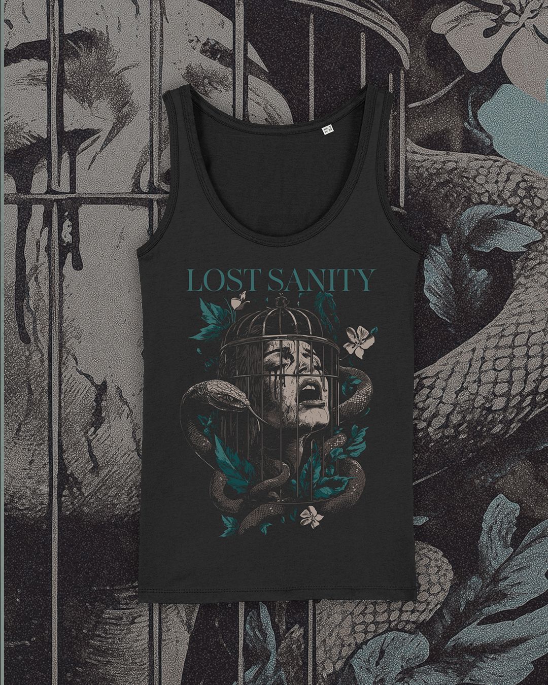 Organic Top "Asylum" - Fitted Cut