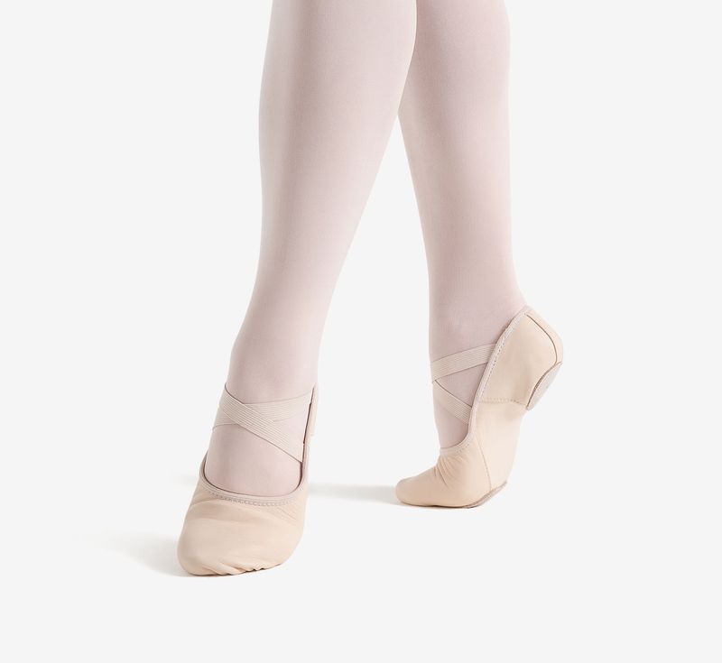 Hanami Leather Ballet Slipper - Adult