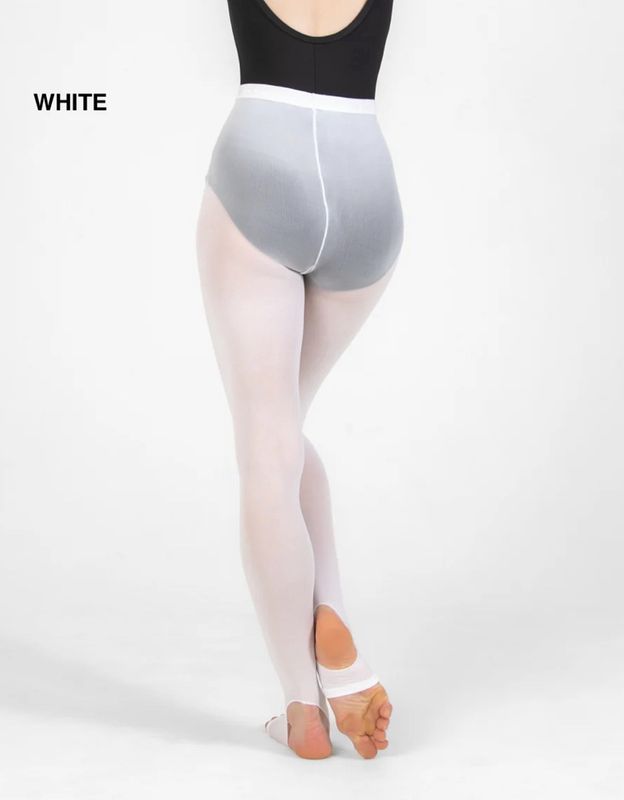 Total Stretch Soft Supplex Seamless Stirrup Tights - Adult