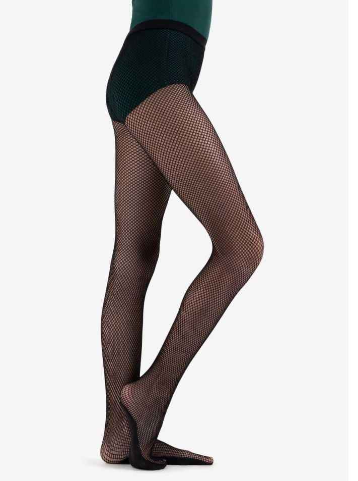 Professional Fishnet Seamless Tights - Child