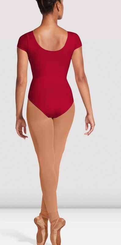 Cavalier Round Neck Short Sleeve Leotard - Adult