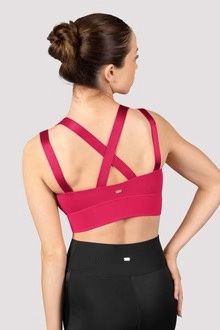 Majesty Cross Back Crop Top