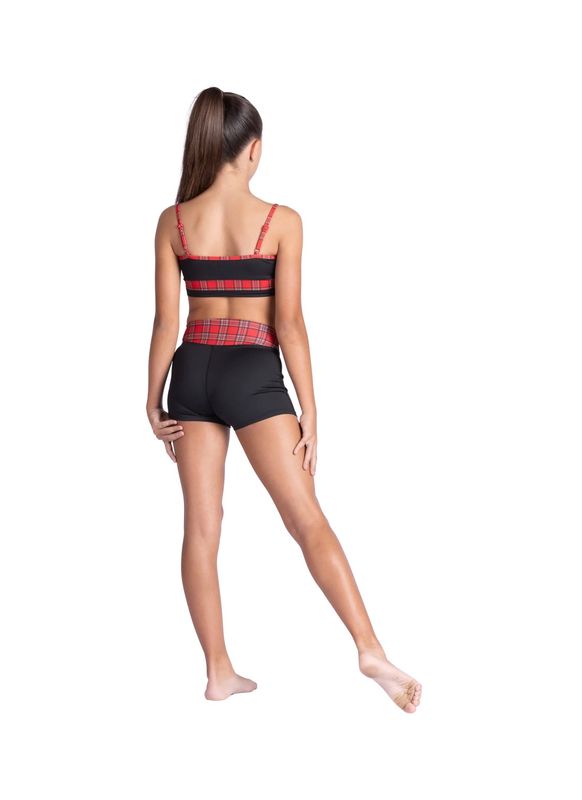 Holiday Plaid Short