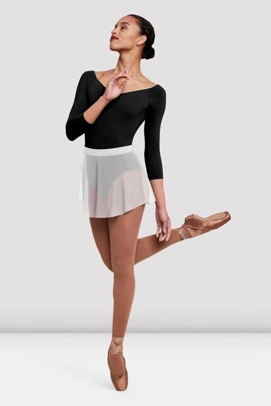 Mesh Pull On Skirt