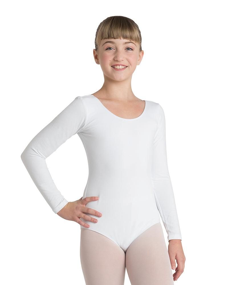 Charlie Basic Long Sleeve Leotard - Child