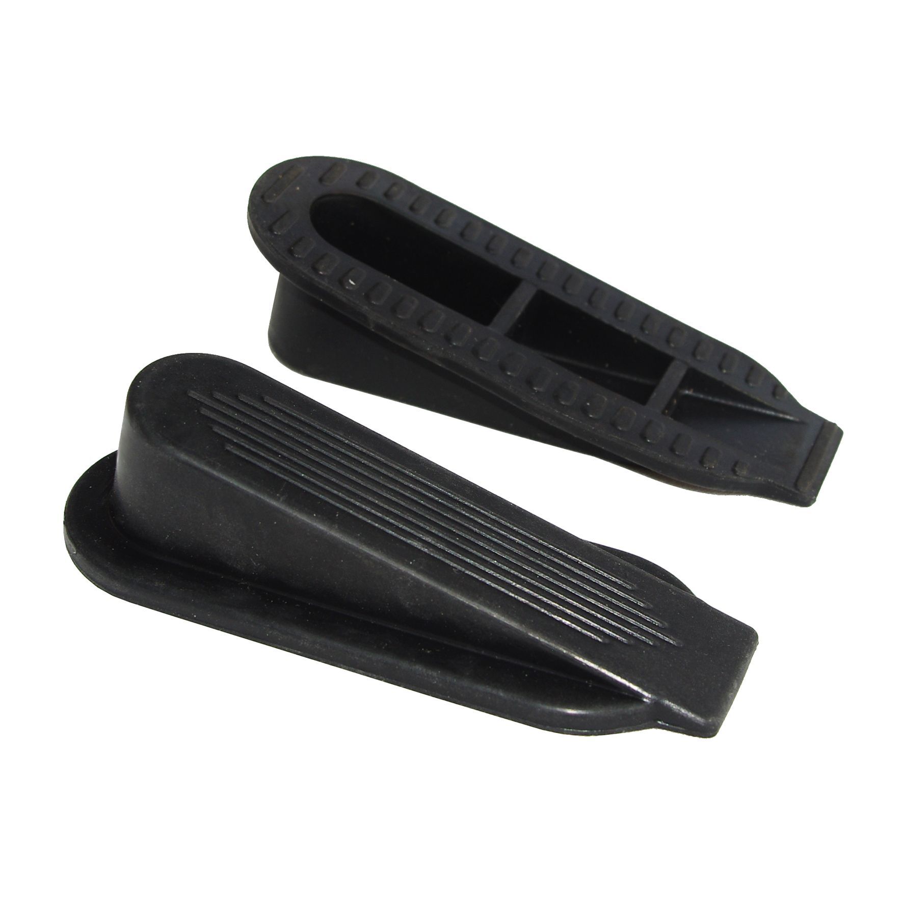 4PCS RUBBER GRIP WEDGE DOOR STOPPERS