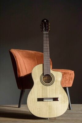 Maravilla M40-CE | negra flamenco guitar
