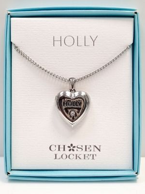 Chosen Locket in a gift box, Holly