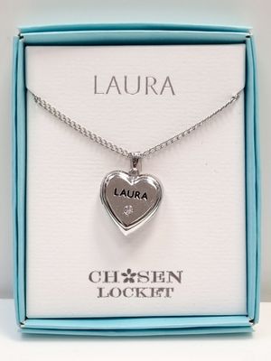 Chosen Locket in a gift box, Laura