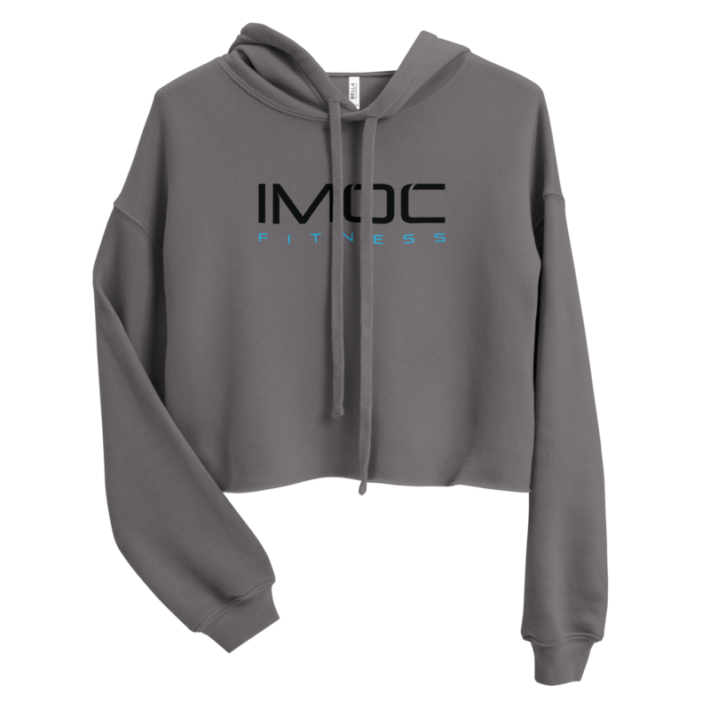  Cropped Pullover Hoodie
