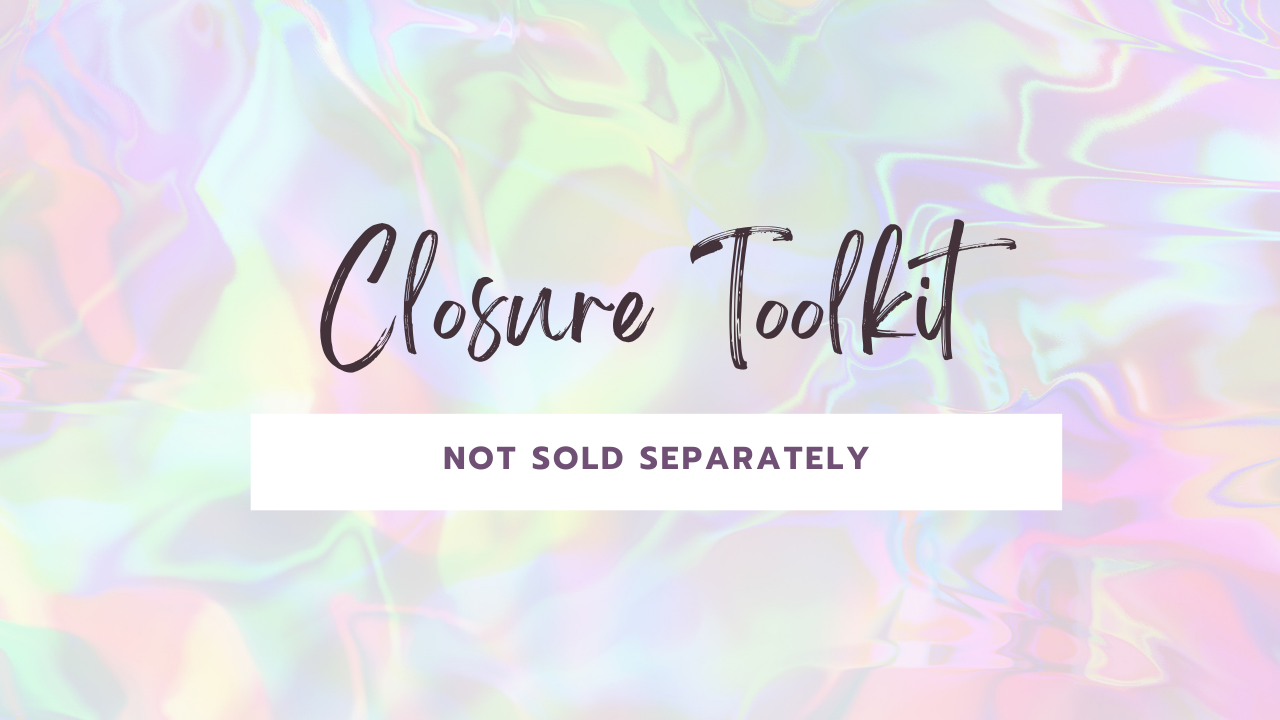 Closure Tool Kit (Not Sold Separately