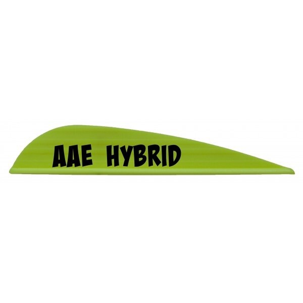 AAE HCustom High Tines Archery Hybrid 26  Flo Yel