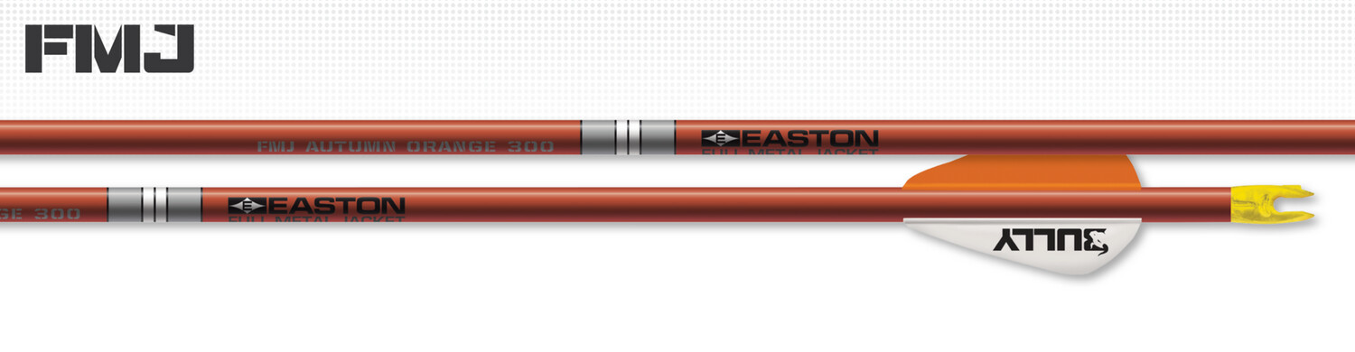 Easton Special Edition 5MM FMJ Autumn Orange 340 Spine Bare Shaft