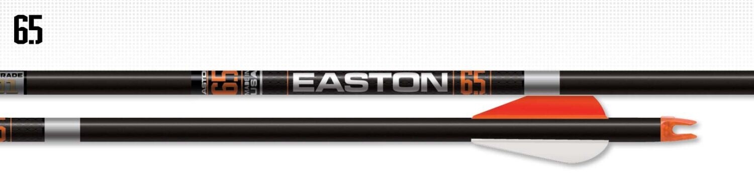 Easton 6.5 mm Hunter Classic Bare Shafts 400 Spine