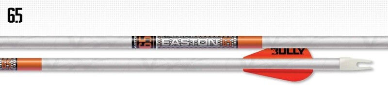 Easton 6.5mm Whiteout 400 Spine Bare Shaft