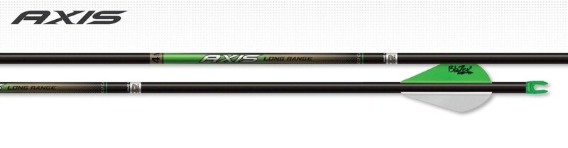 Easton Axis 4MM Long Range 400 Spine Bare Shaft