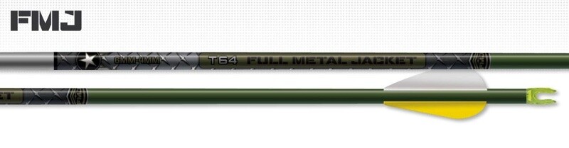 Easton T64 FMJ Bare Shafts 9.5