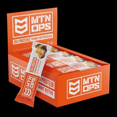 MTN OPS Protein Bars Peanut Butter Bliss