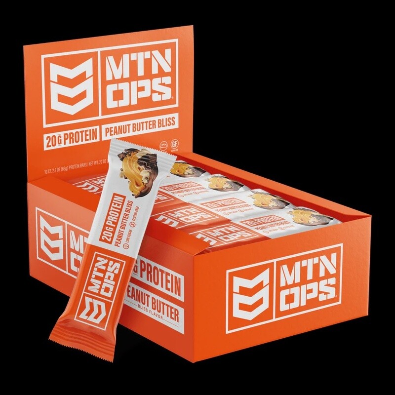MTN OPS Protein Bars Peanut Butter Bliss