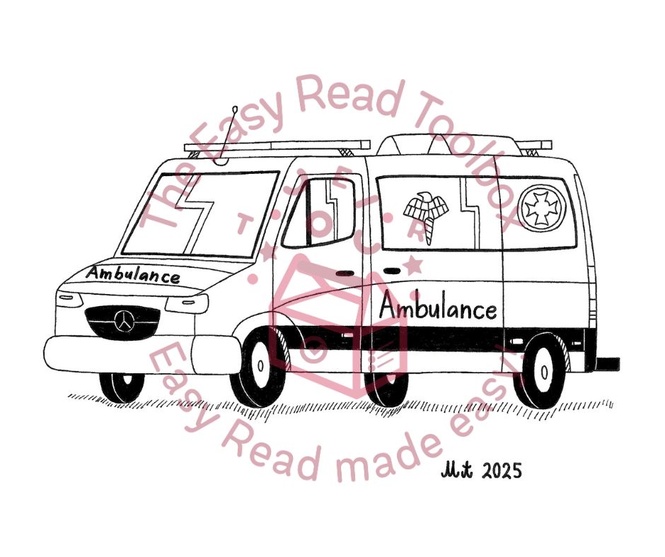 Transparent Ambulance illustration - Matthew Anderson