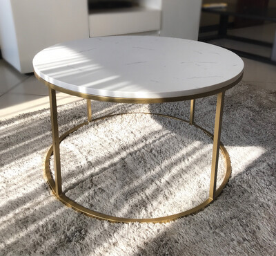 Stone Top Coffee Table