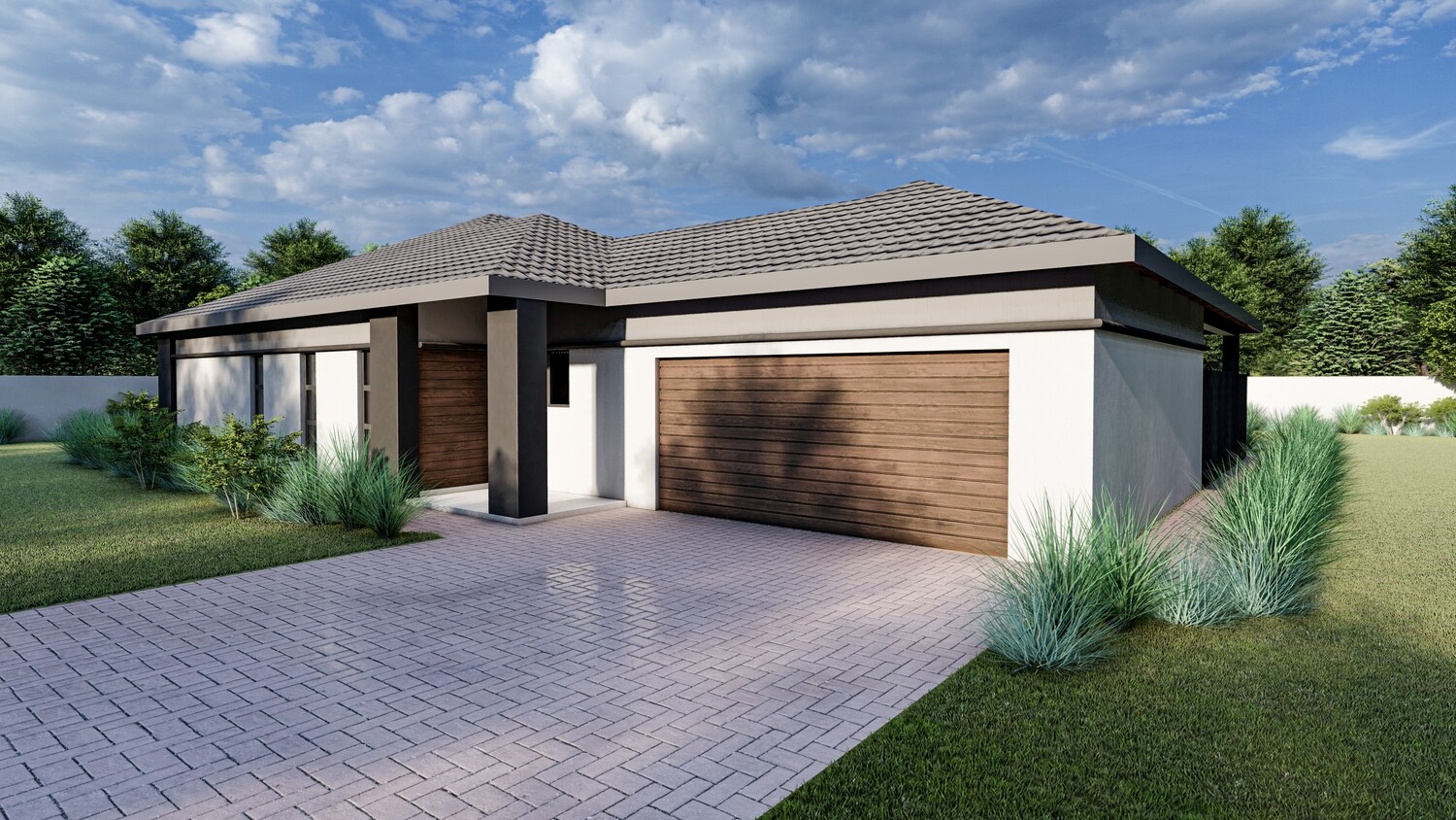 3 Bedroom, 2 Bathroom, 2 Garages, 314M² (3379Ft²) : House Plan