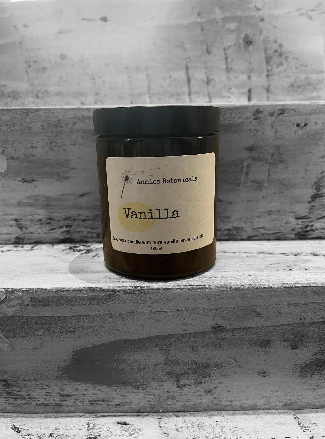 Vanilla candle