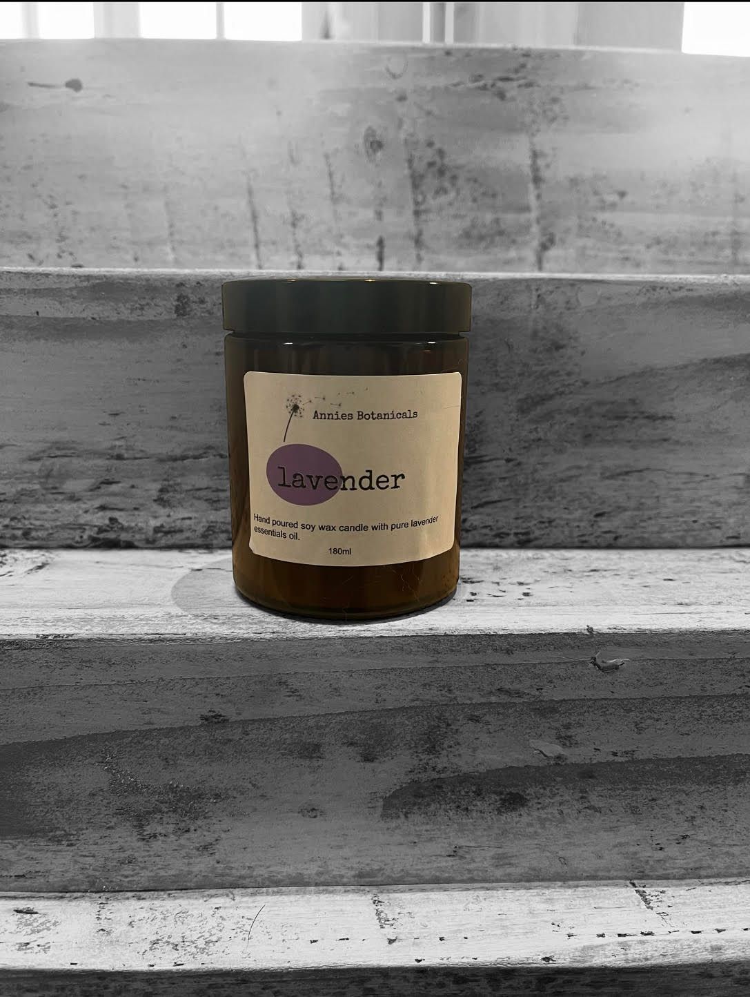 Lavender candle