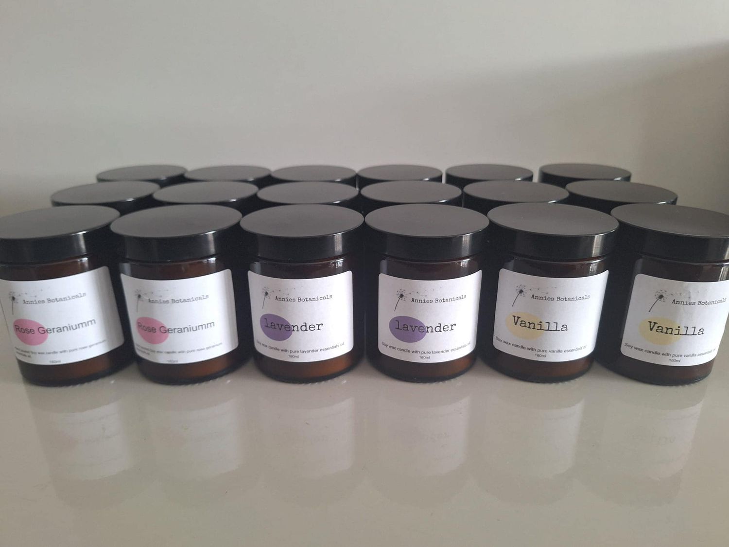 Eco Soy Wax Candles