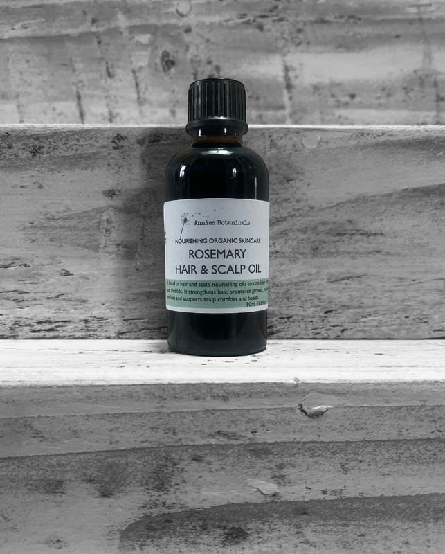 Organic Rosemary Hair and Scalp Oil 50ml