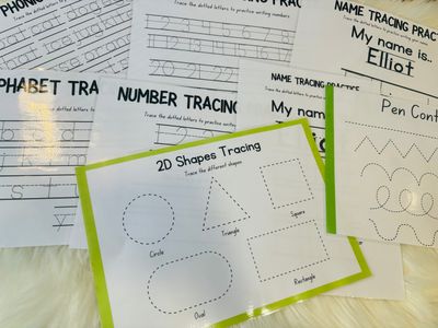 Tracing sheets