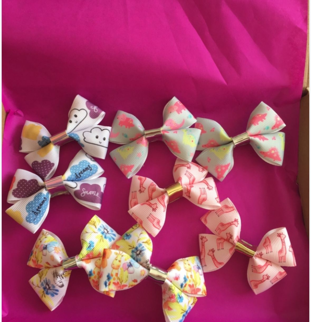 Surprise Ribbon Hairbow Set