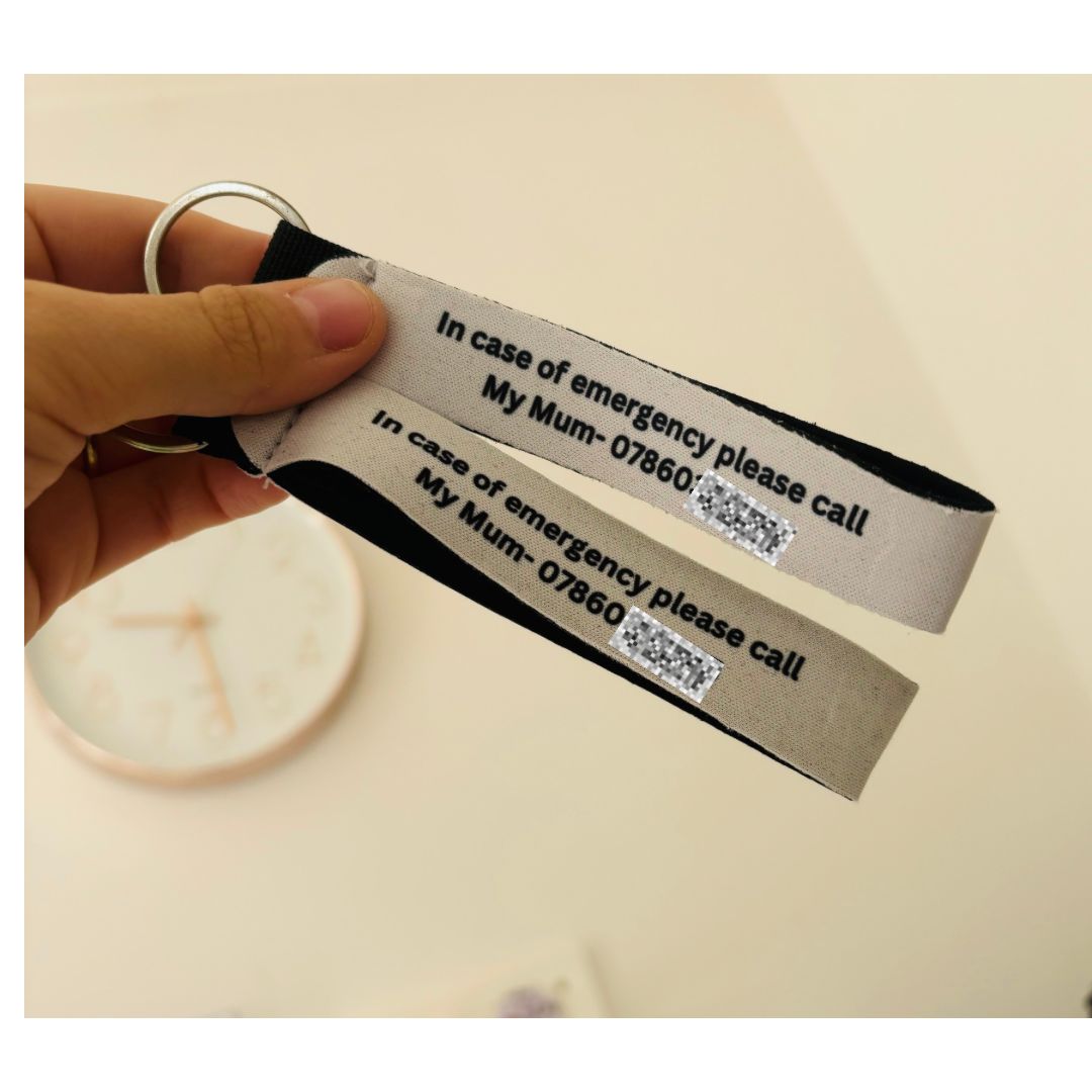 Emergency Number straps